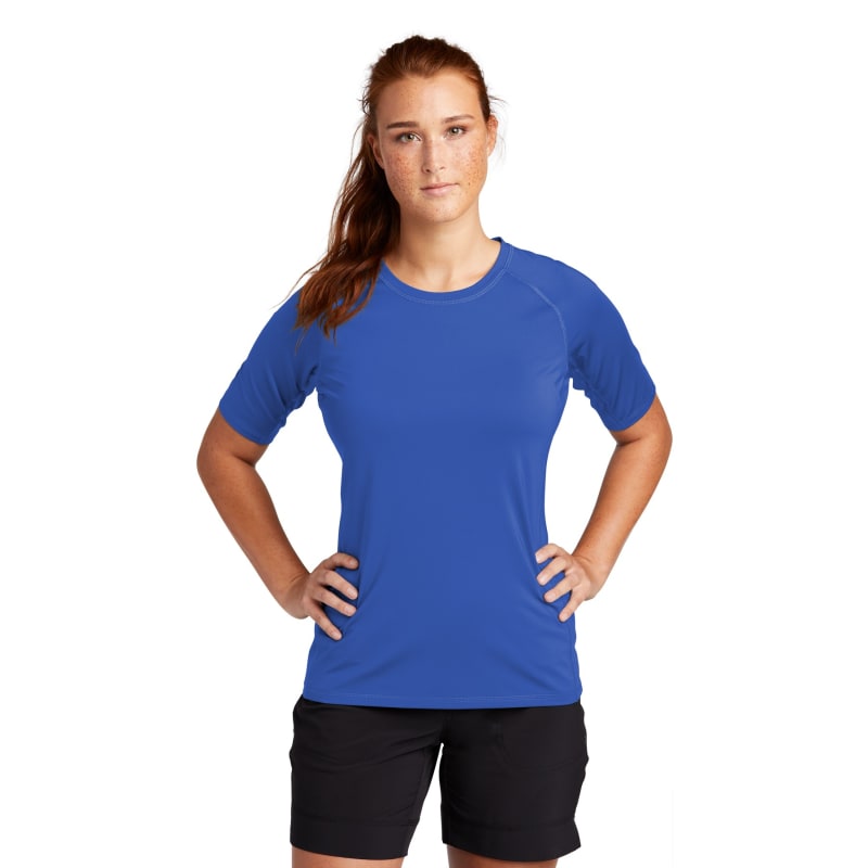 Sport-Tek Women's Rashguard Tee. 26
