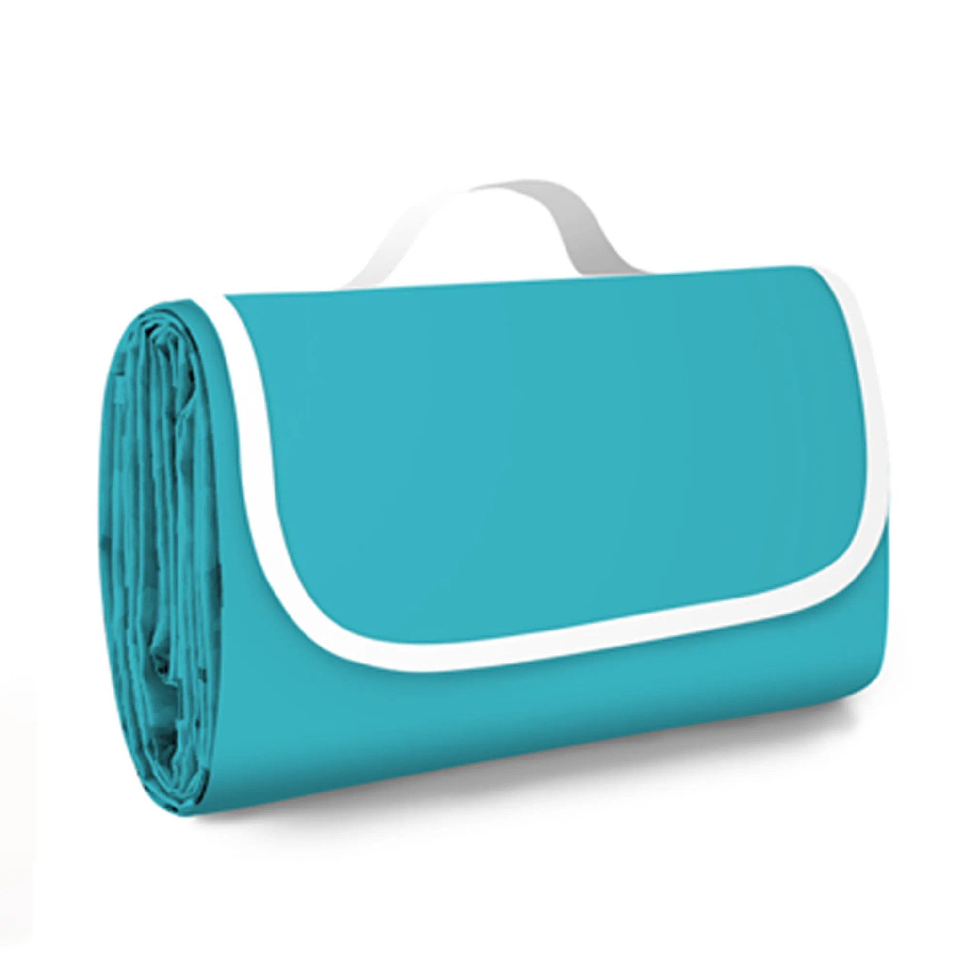 Folding Beach Picnic Rug With Handle 5