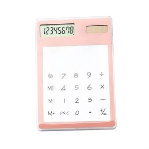 Solar Transparent Calculator Eco 14