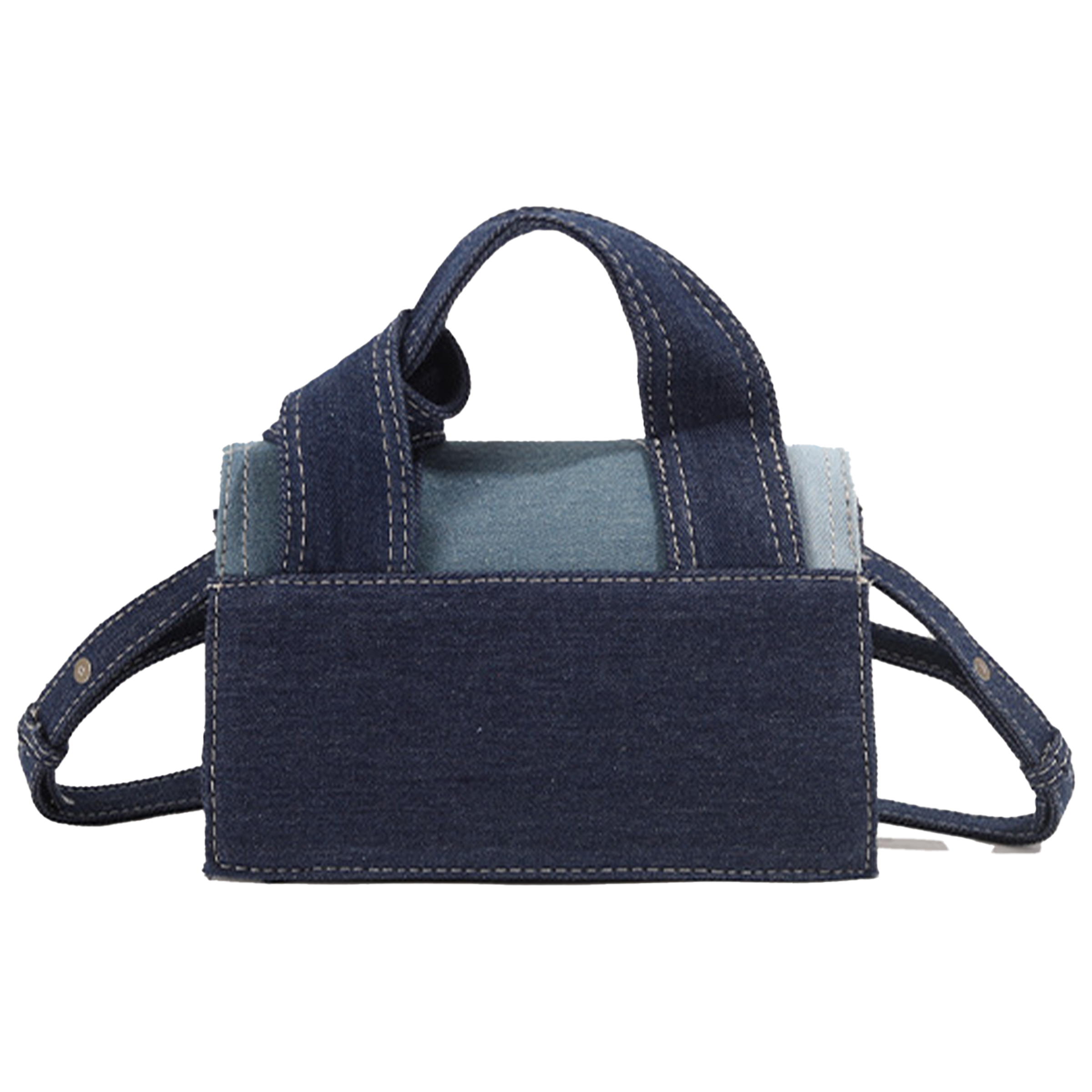Denim Leisure Splicing Crossbody Bag 15