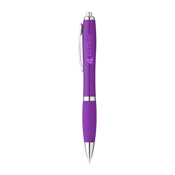 Curvy Cloud Plastic Ballpoint Pen 8