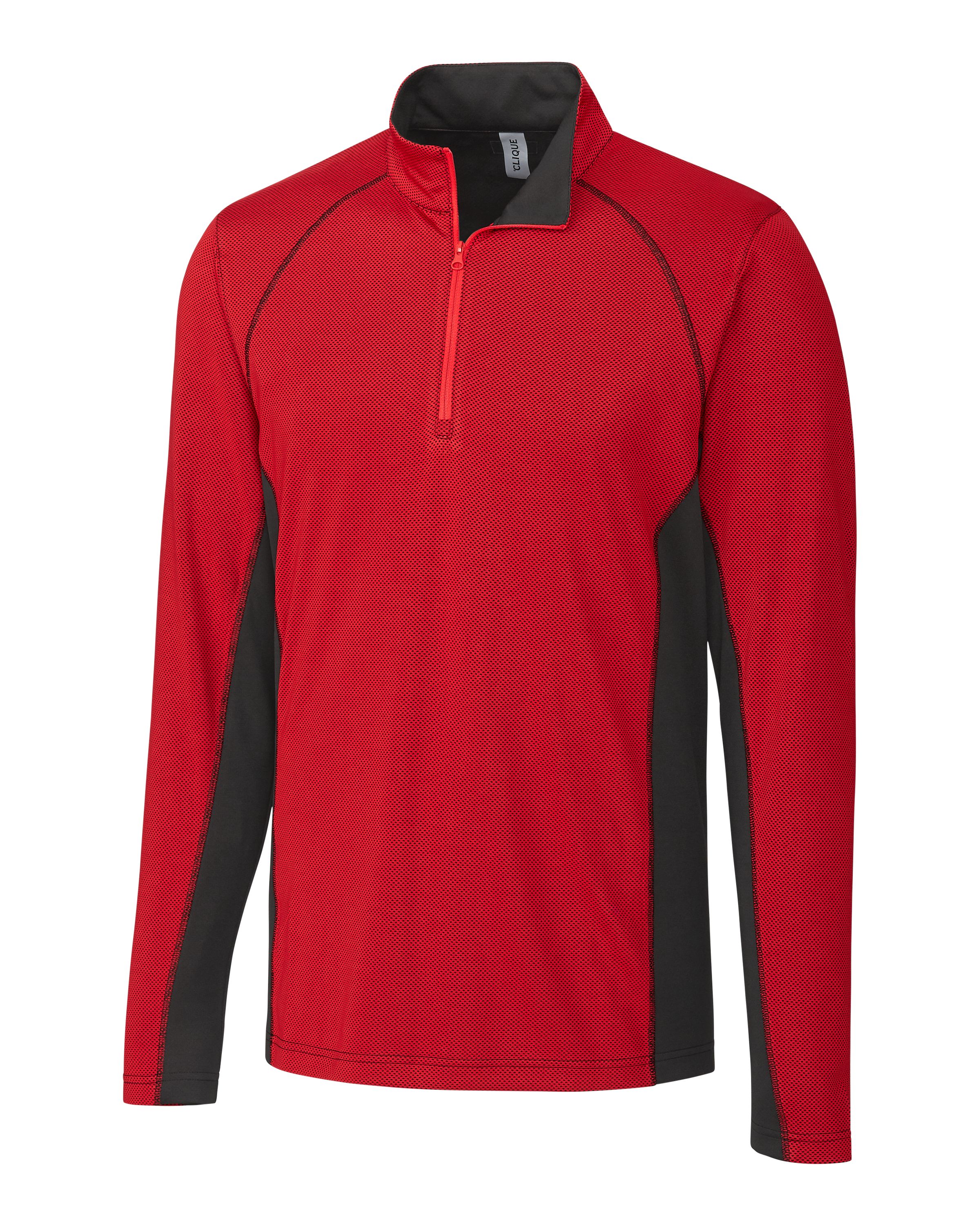 Clique Ice Pique Colorblock Tech Mens Half Zip 28