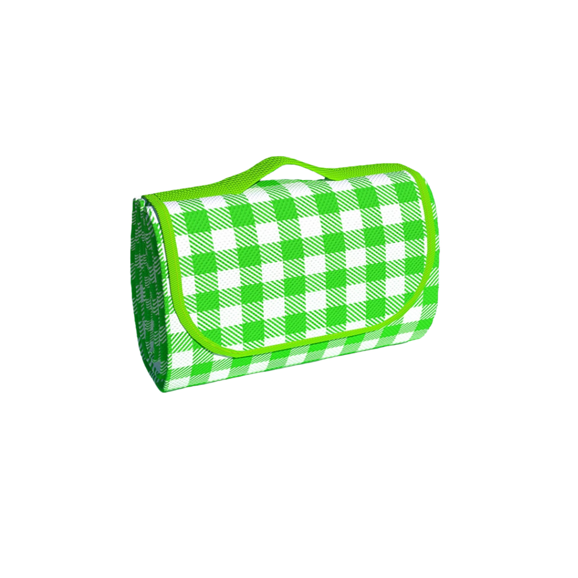 Personalized Checkered Outdoor Picnic Blanket 3