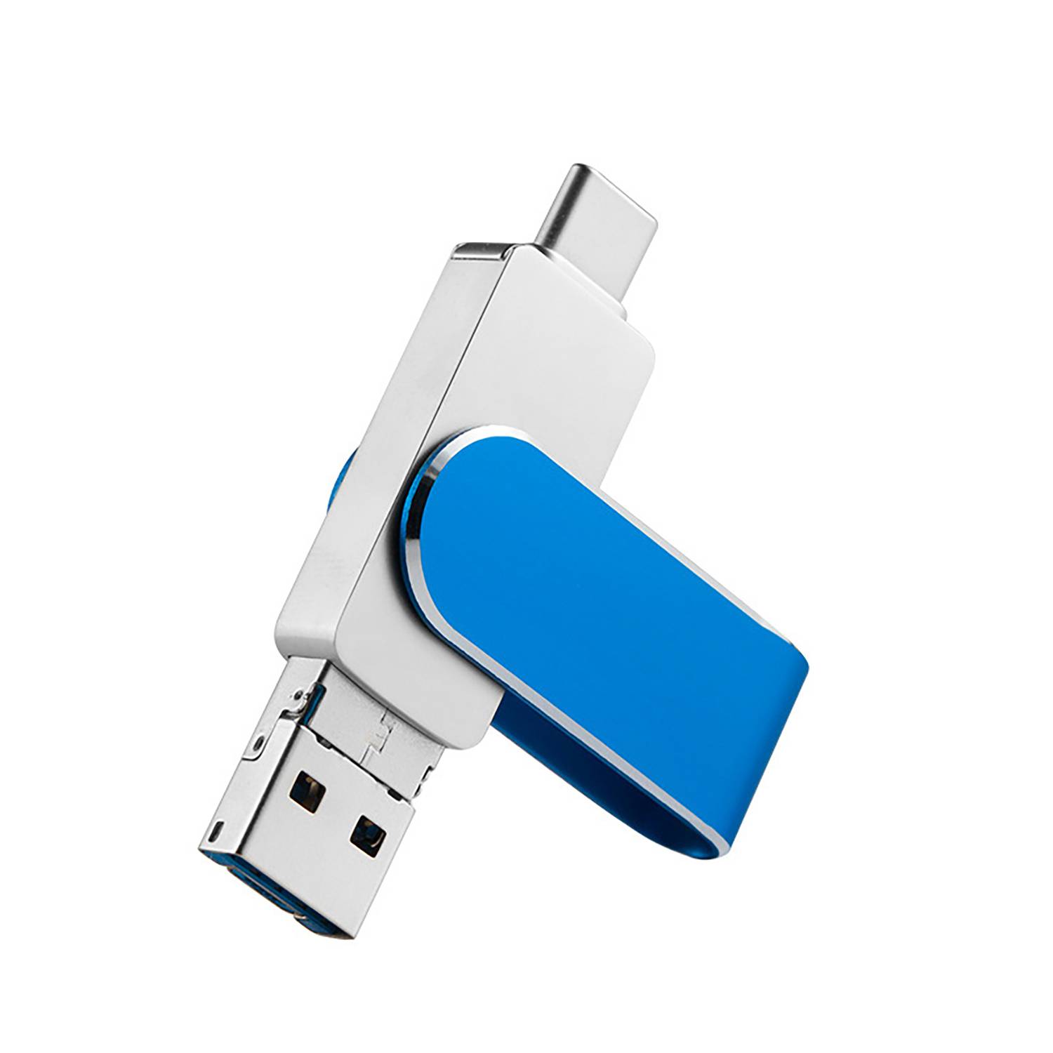 128G Usb 3.0 Flash Drive W/ Type C 3