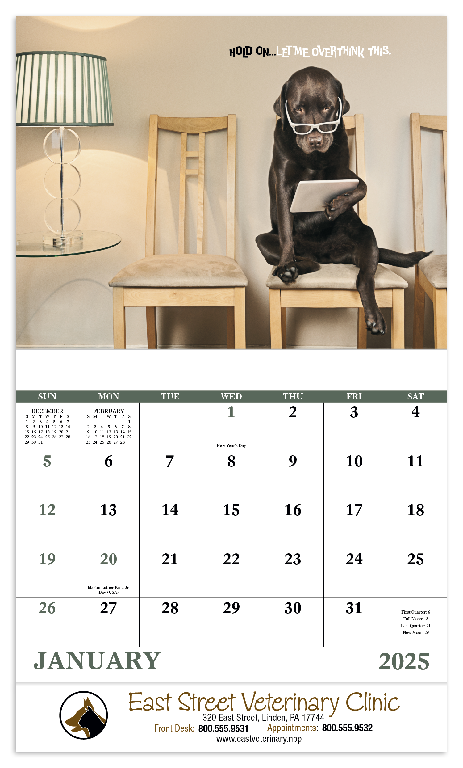 Good Value™ Pets with Attitude - Stapled Calendar 15