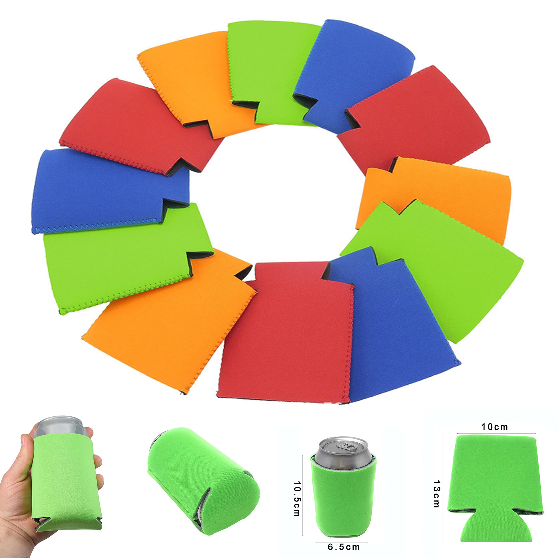 Neoprene Insulation Pop Can Bottle Sleeve 2