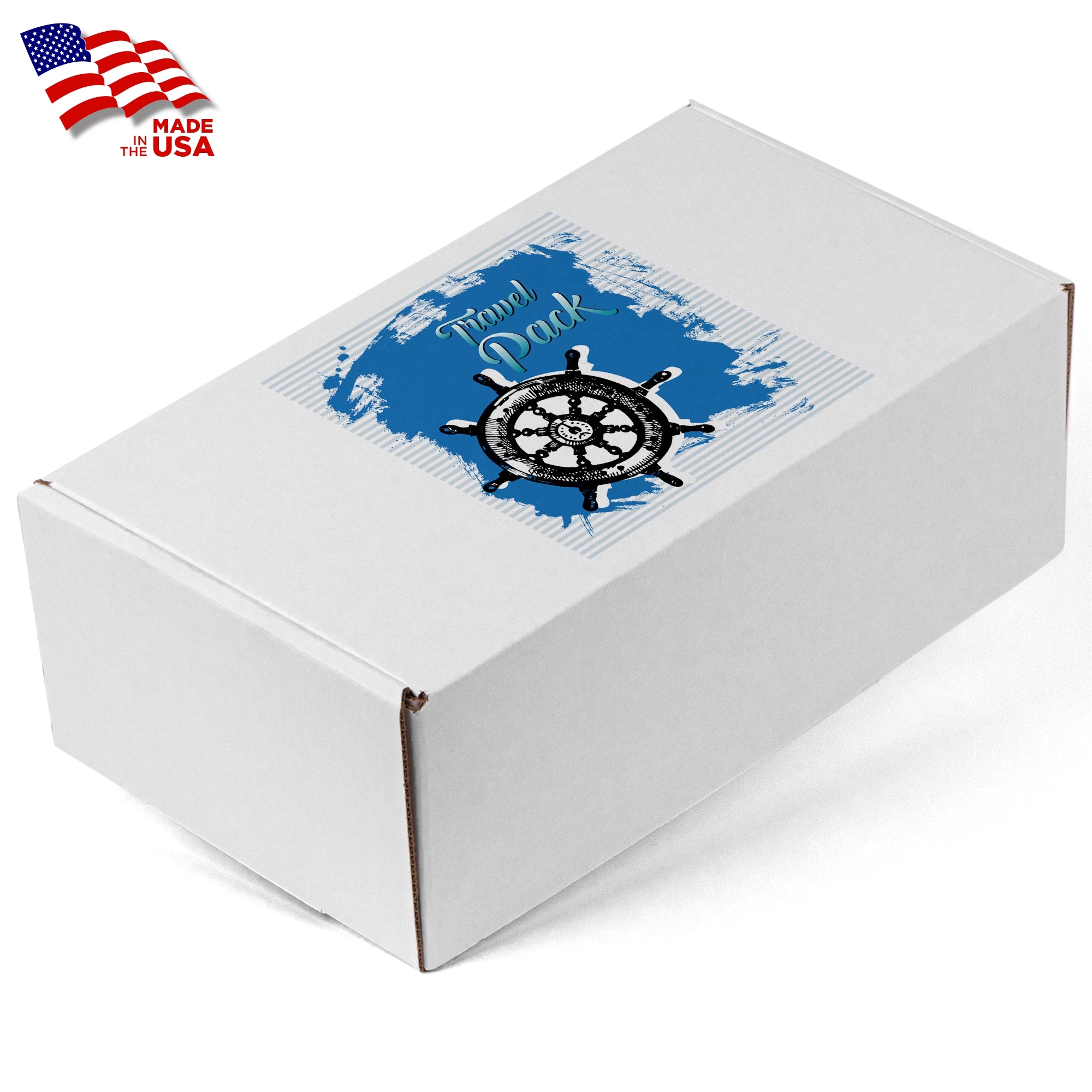 Full Color Printed Corrugated Box Medium 11x6.5x4 For Mailer