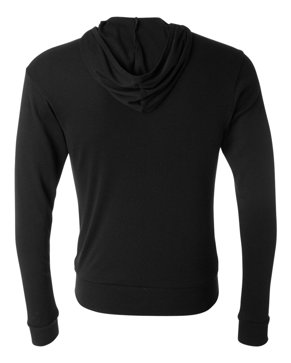 Unisex Triblend Lightweight Full-Zip Hooded Long Sleeve Tee - 3939 14