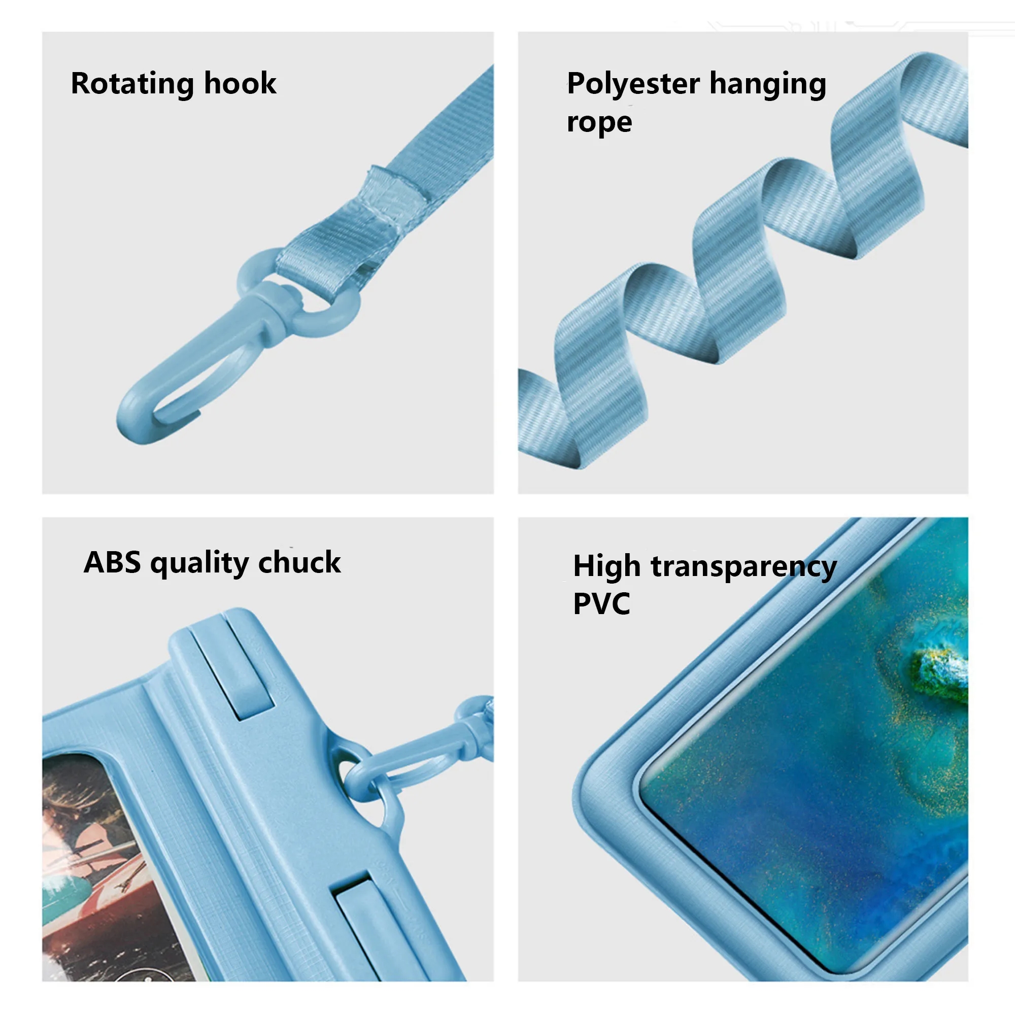 Touchscreen Mobile Phone Waterproof Bag 7