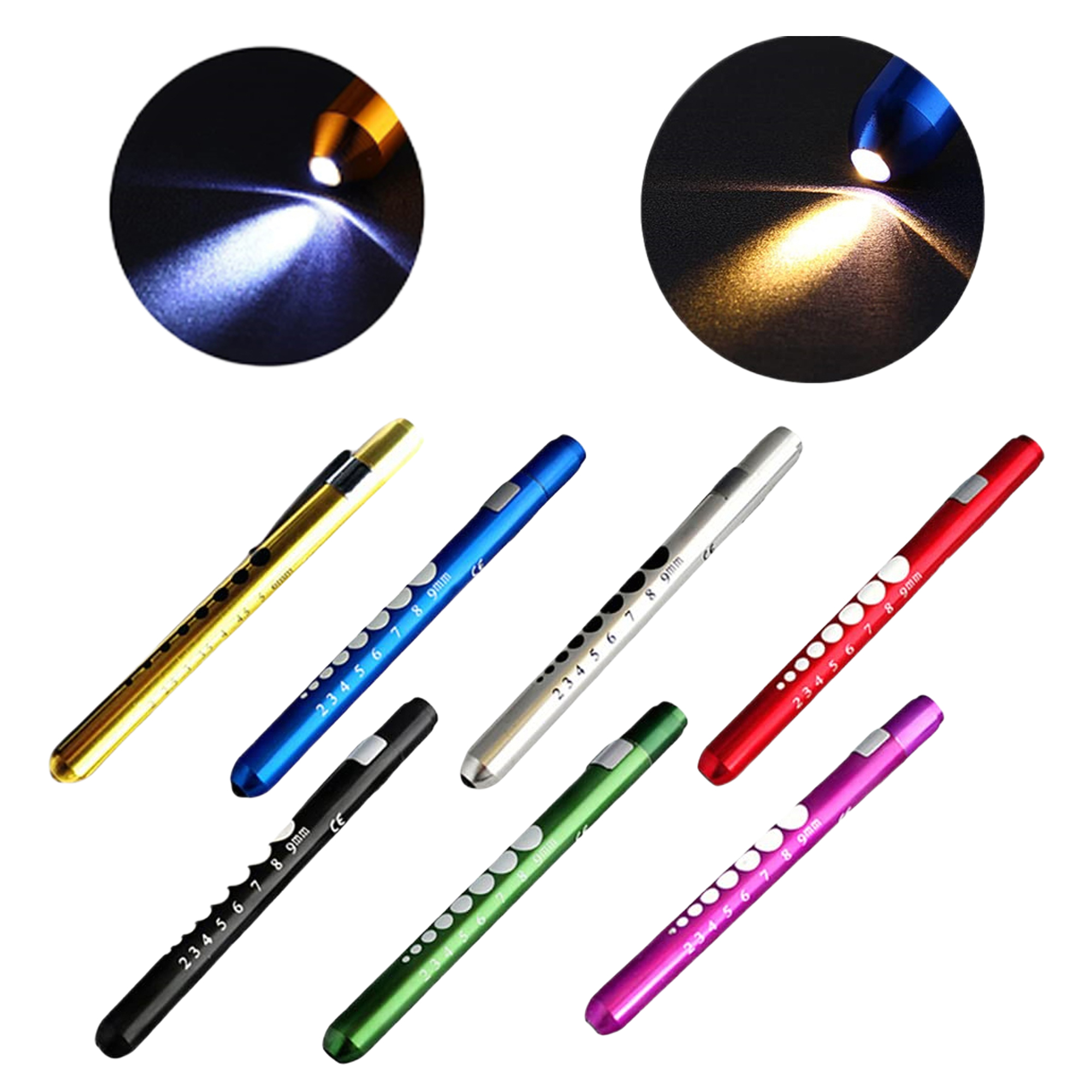 Medical Penlight With Pupil Gauge MOQ10 2