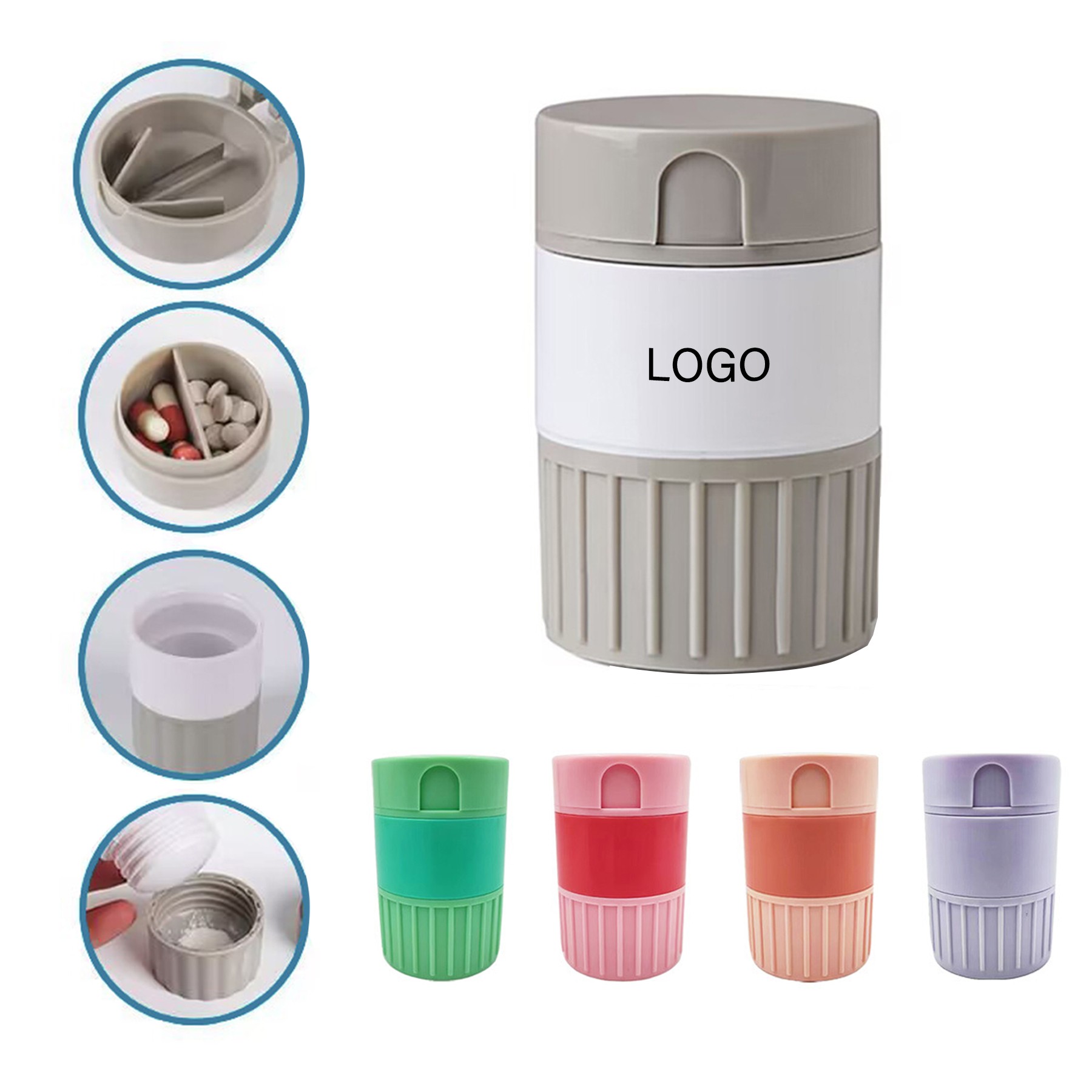 Multi-functional Pill Case