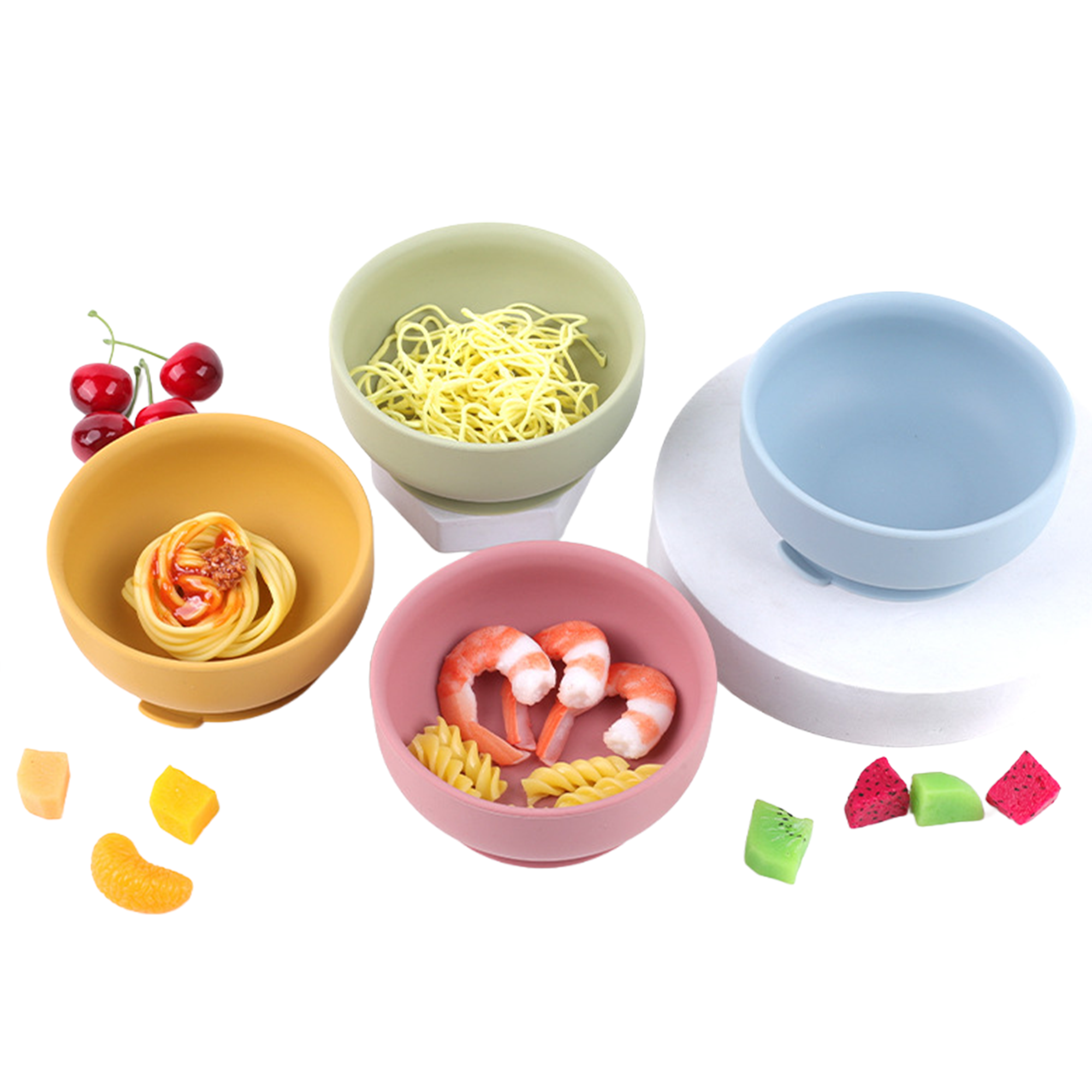 Baby Silicone Food Bowl 3