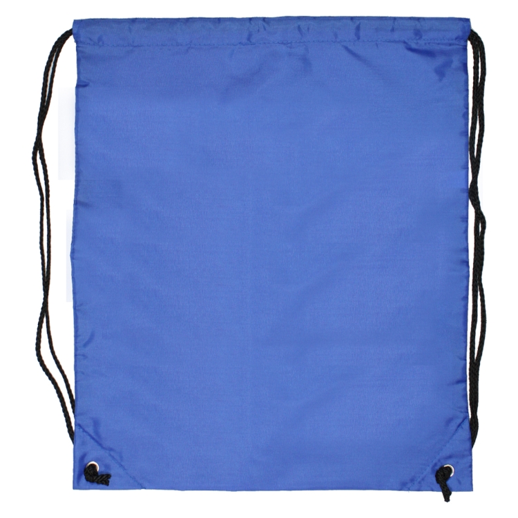 14-1/2"W x 17-1/2" H - 210D Polyester Drawstring Cinch Pack Backpack 12