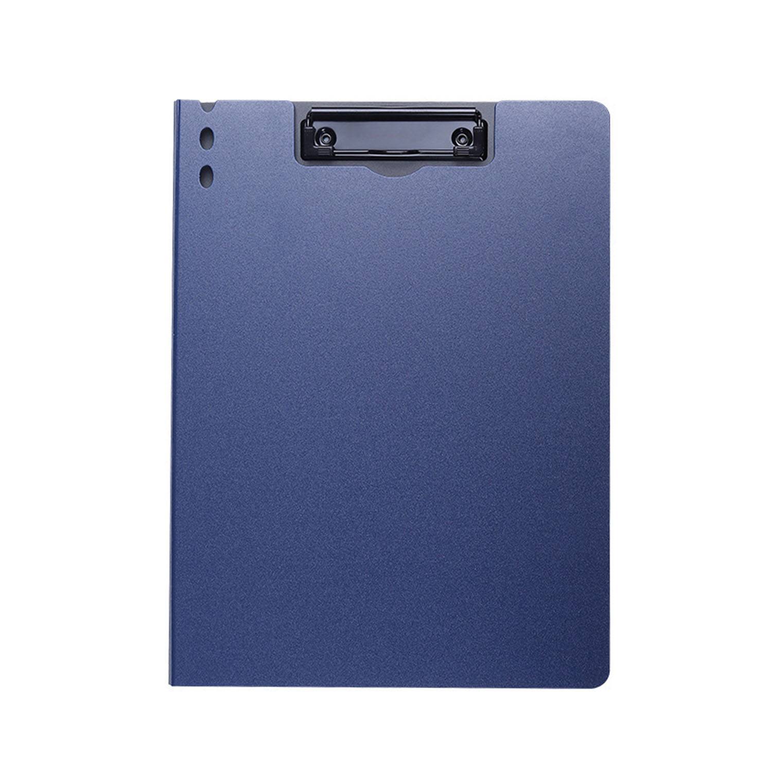 A4 Portable Lightweight Foldable Plastic Clipboard Folio 5