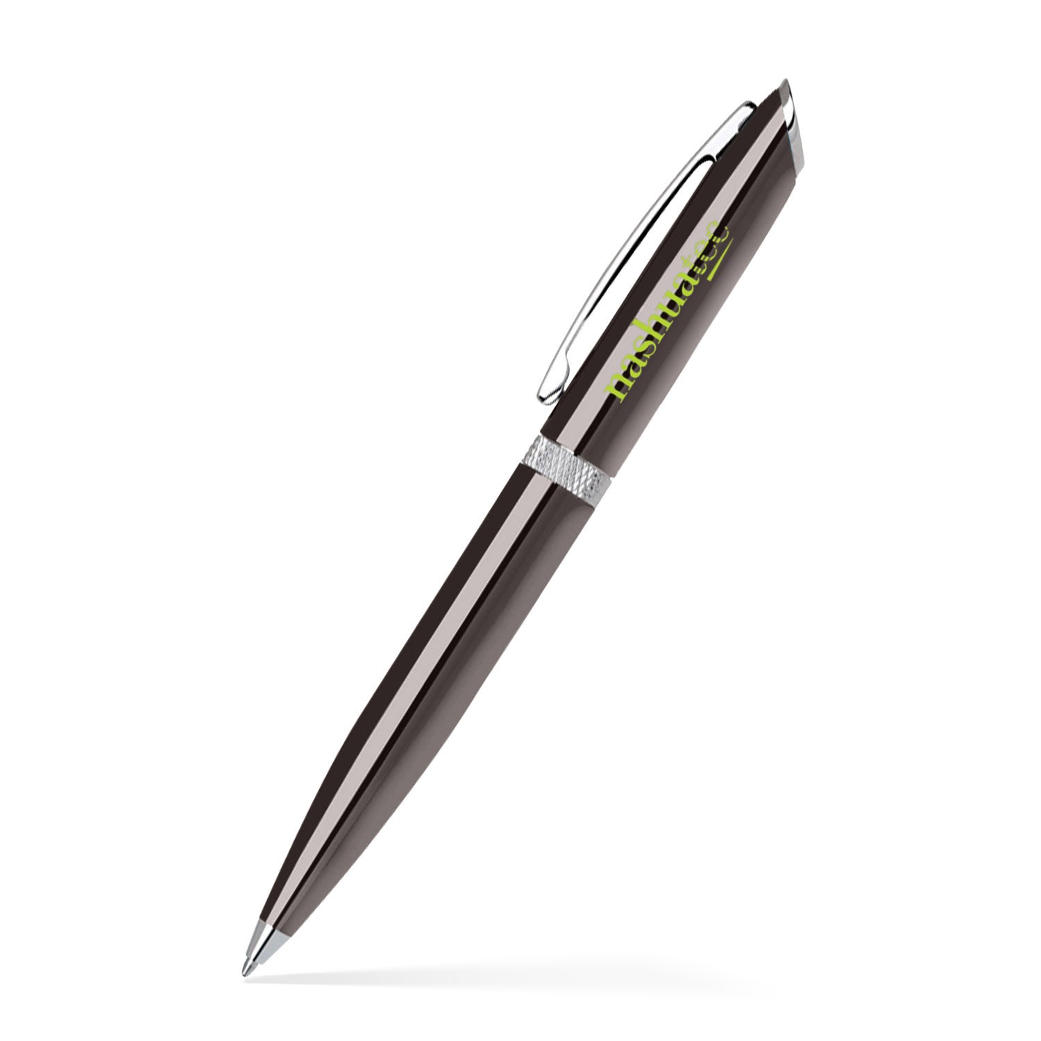 Aluminum Diamond Ballpoint Twist Metal Pen - Shiny 7