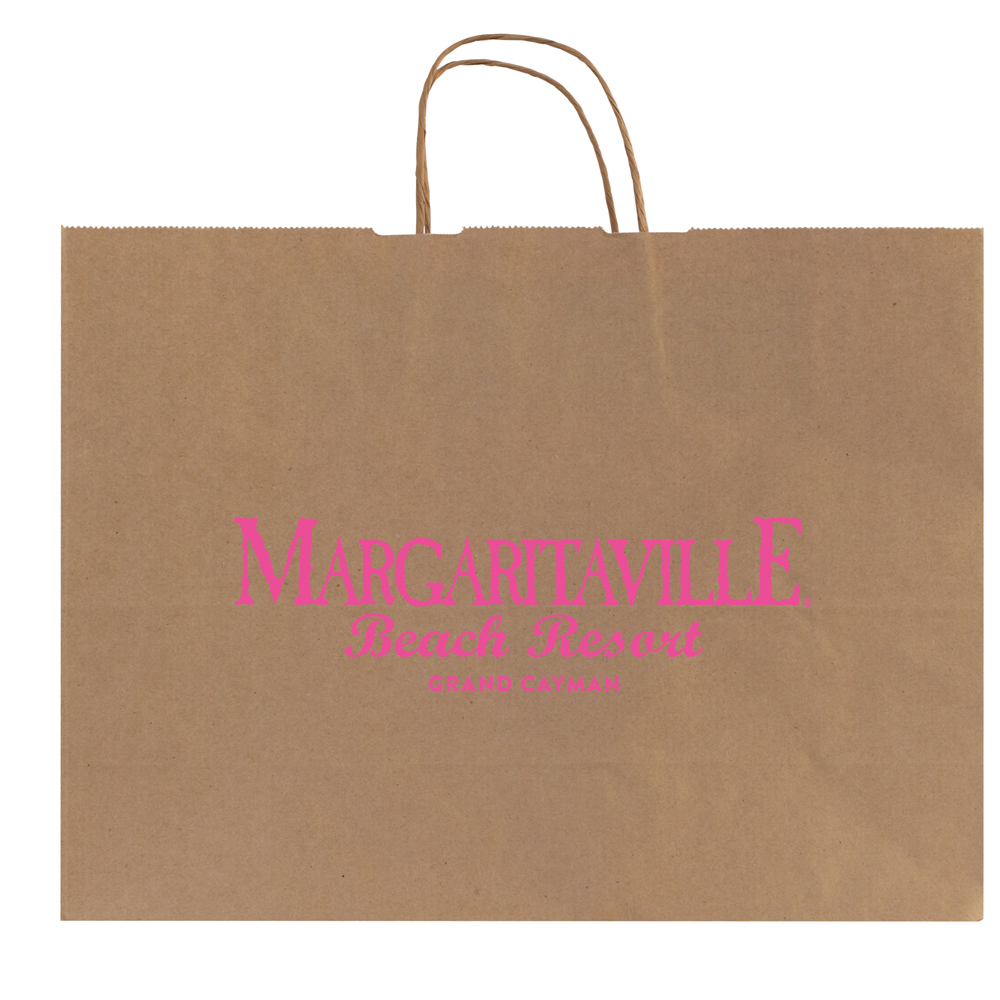 Recycled Natural Kraft Shopping Bag 1