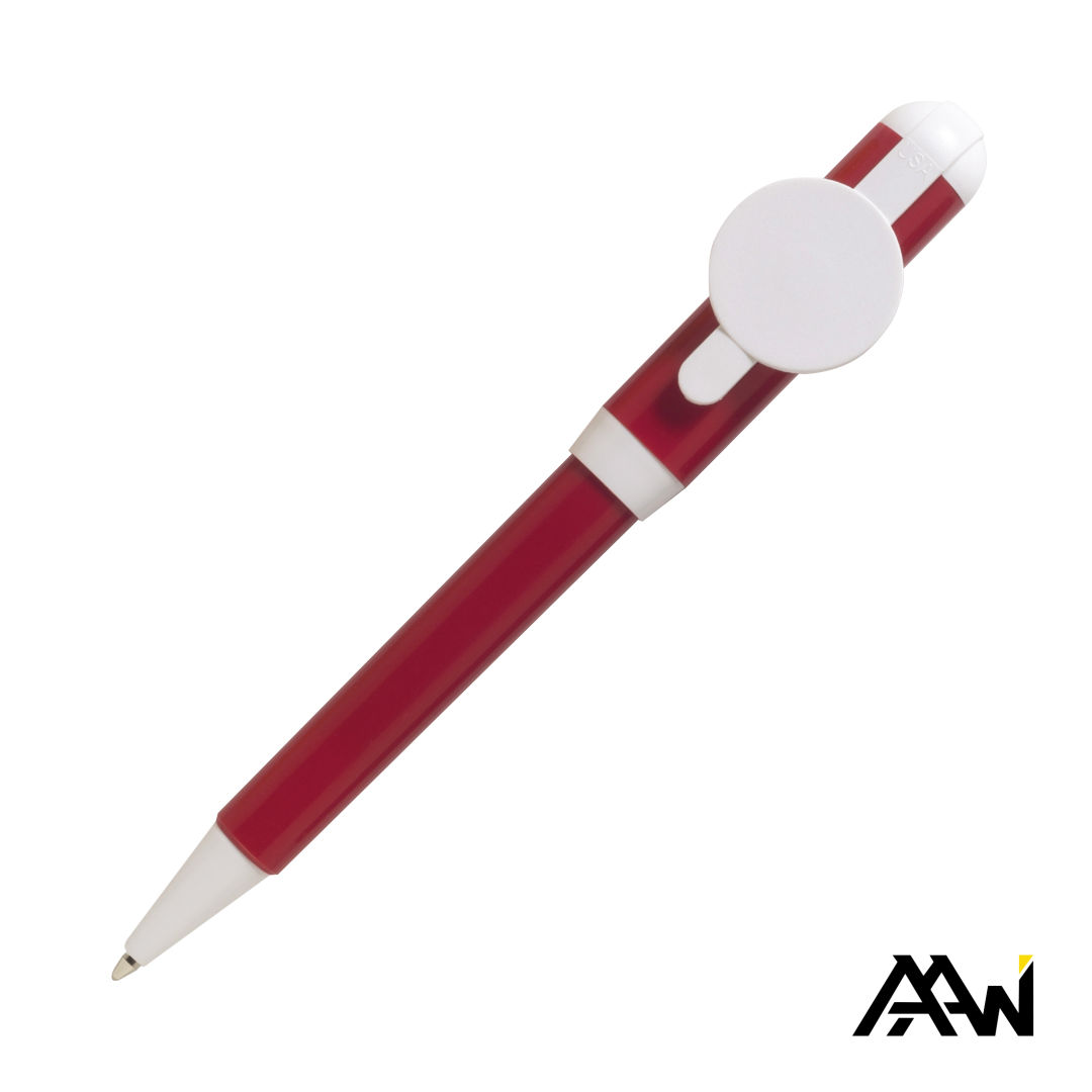 Jumbo QR Billboard Twist Pen - White Accent 3