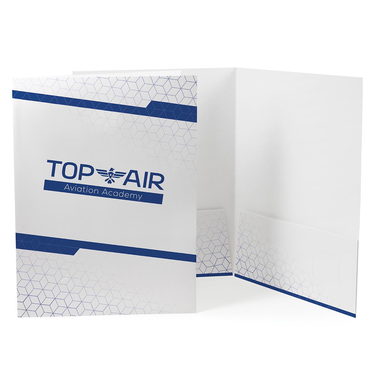 Presentation Folders - Ink Printed - Standard White Stock 11