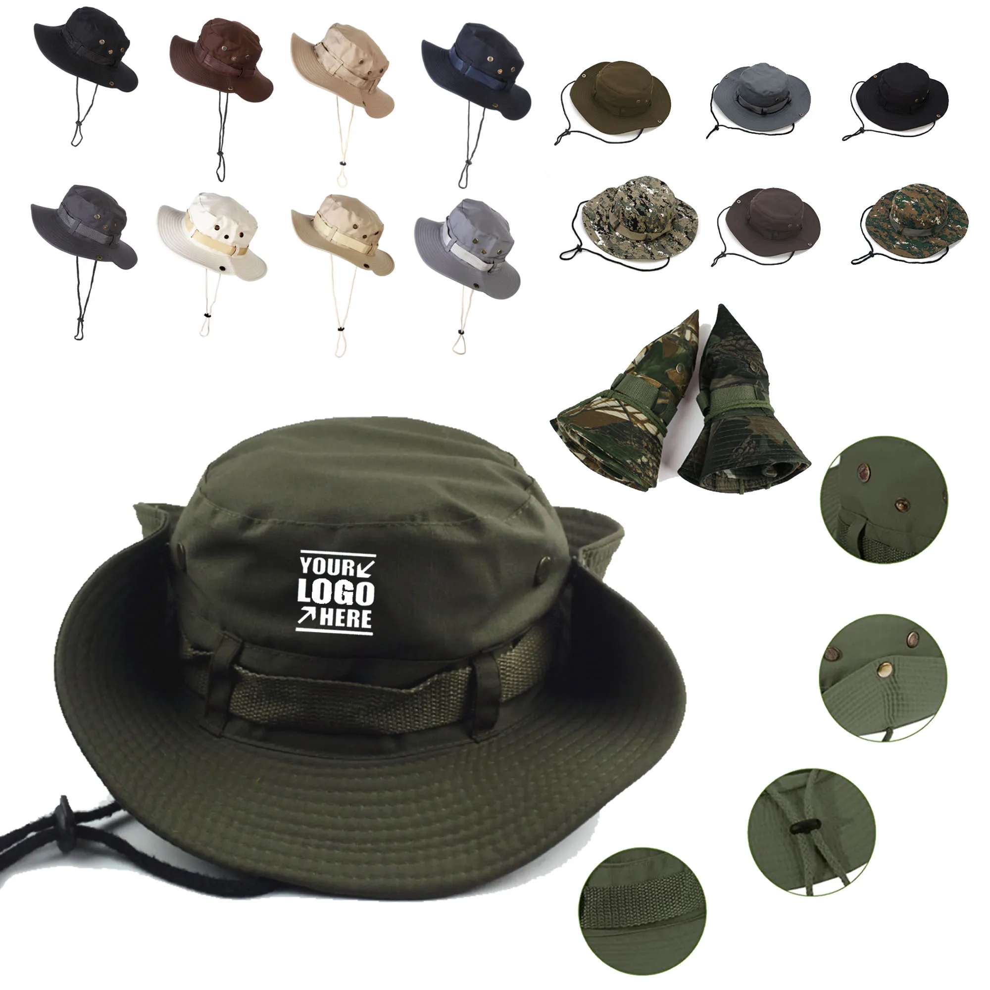 Wide Brim Boonie Hat 3