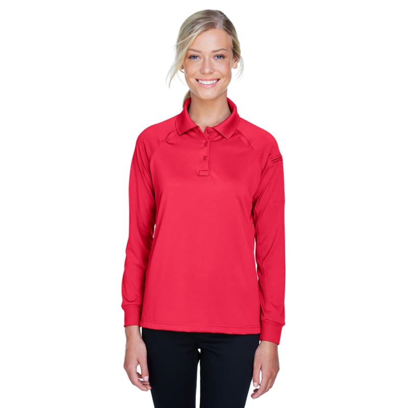 Harriton Ladies' Advantage Snag Protection Plus Long-Sleeve Tactical Polo 21