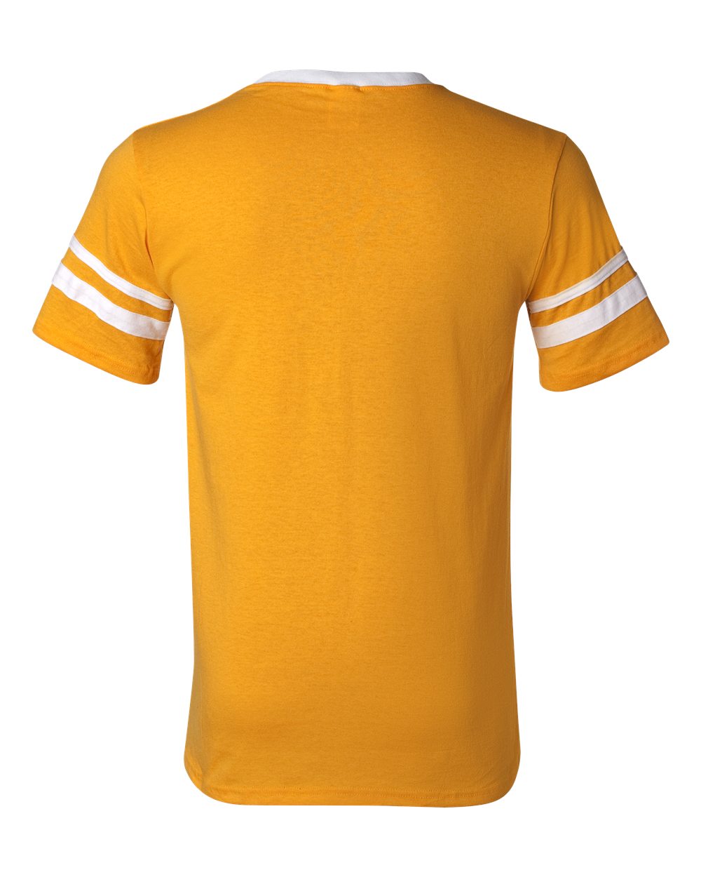 V-Neck Jersey with Striped Sleeves - 360 4