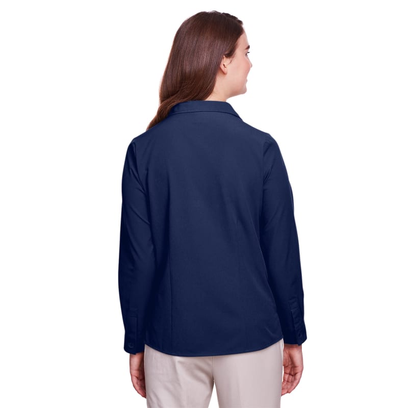 UltraClub Ladies' Bradley Performance Woven Shirt 3