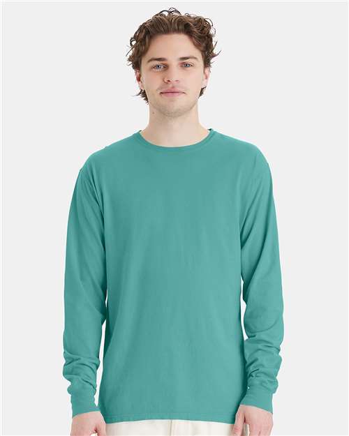 Unisex Garment-Dyed Long Sleeve T-Shirt - GDH200 179