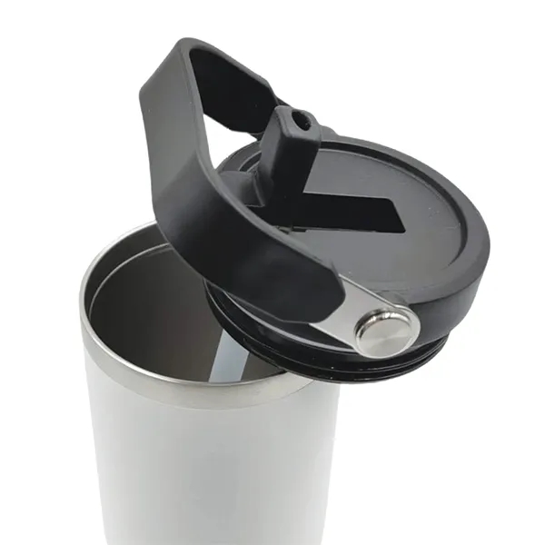 30 oz. Vacuum Insulated Travel Tumbler with Flip Straw 5