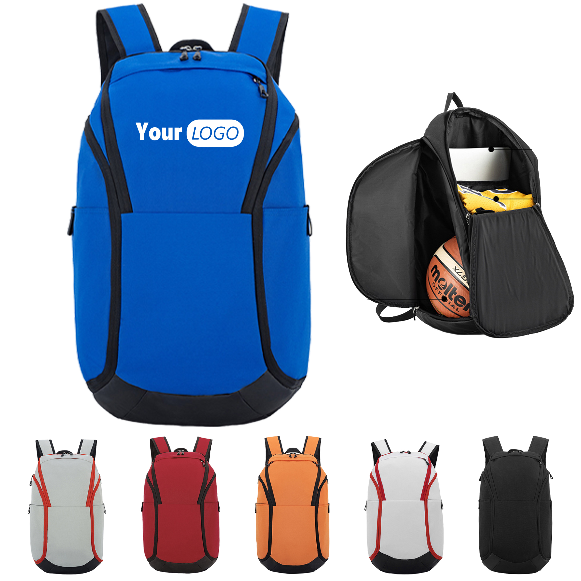 Oxford Sports Gear Backpack With Ball Compartment 3