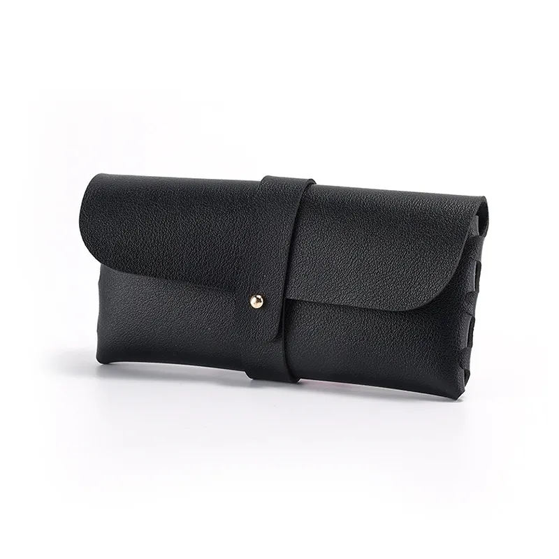 PVC Soft Leather Waterproof Glasses Case Bag Organizer Box 8