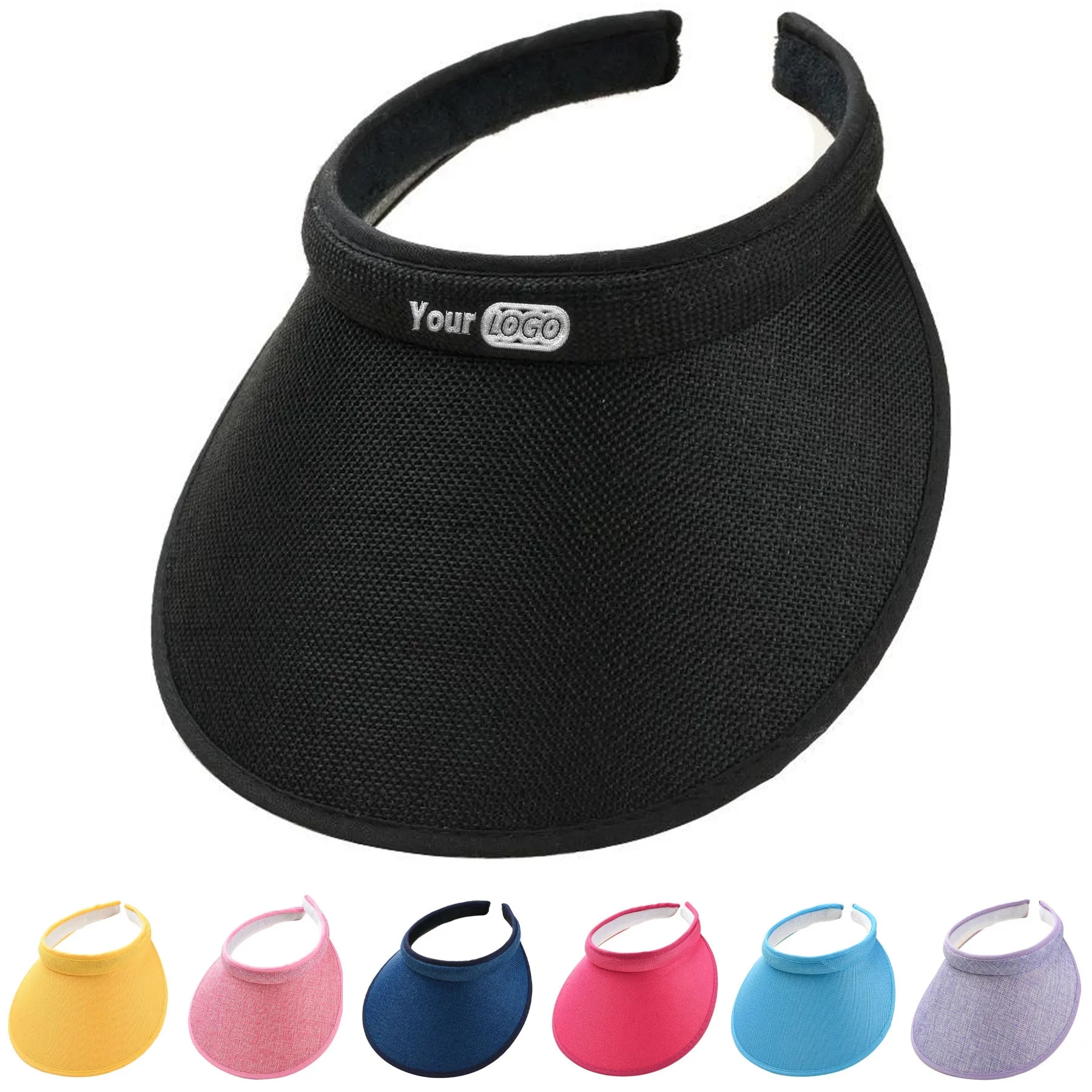 Outdoor Women's Linen Sun Visor 7