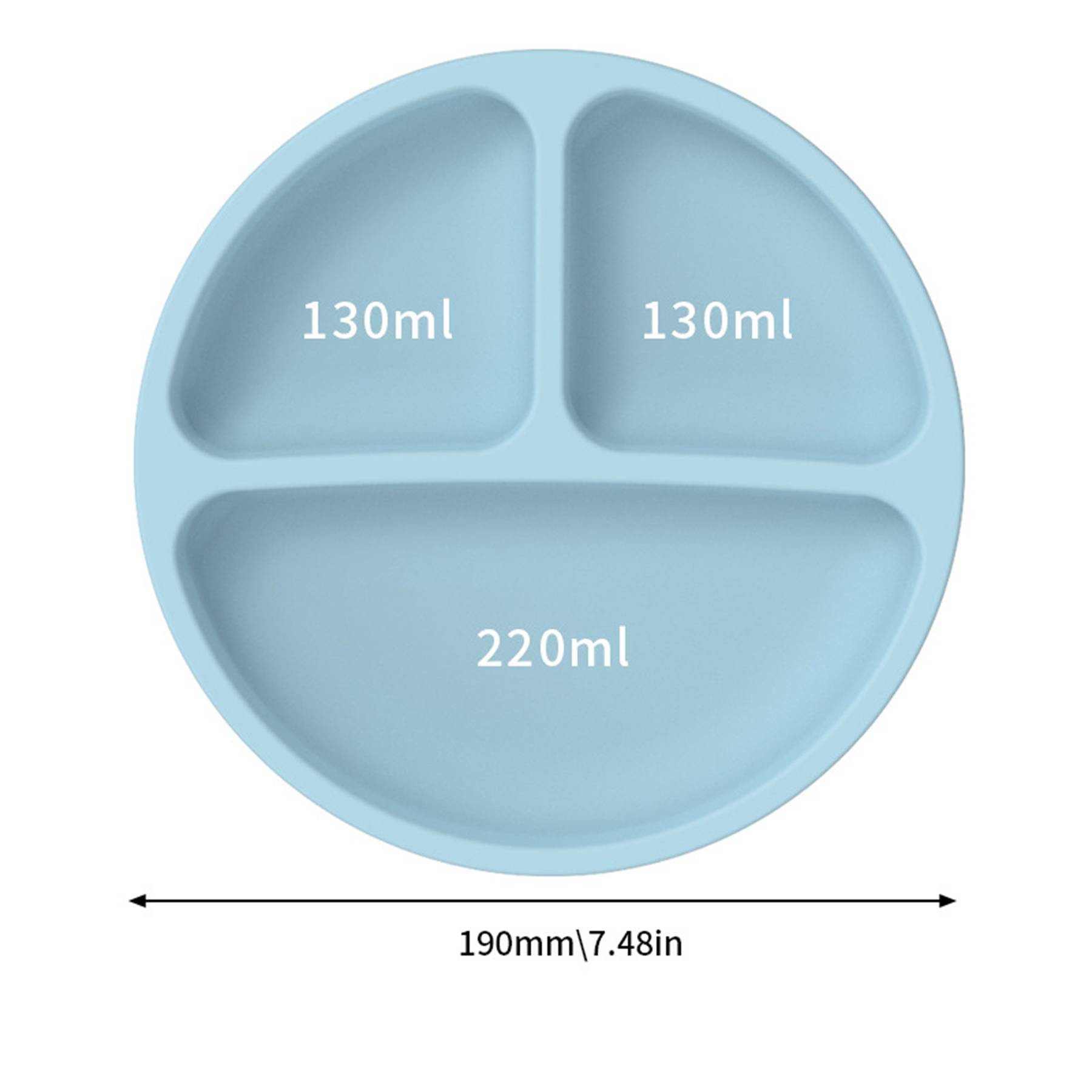 Silicone Toddler Plates for Babies 2