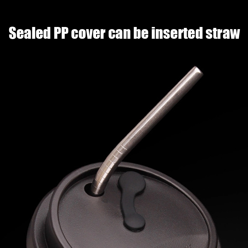 14 oz Stainless Steel Tumbler With Lid and Straw 3