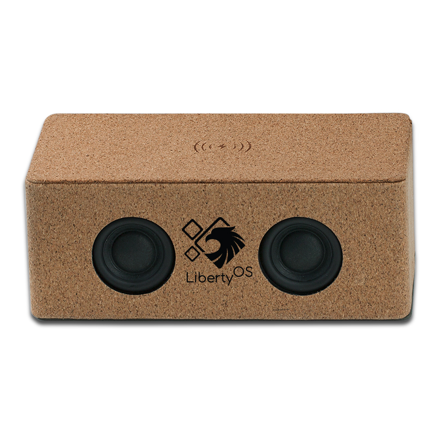 Eco-Friendly Cork Speaker and 10W Wireless Charger Combo 5