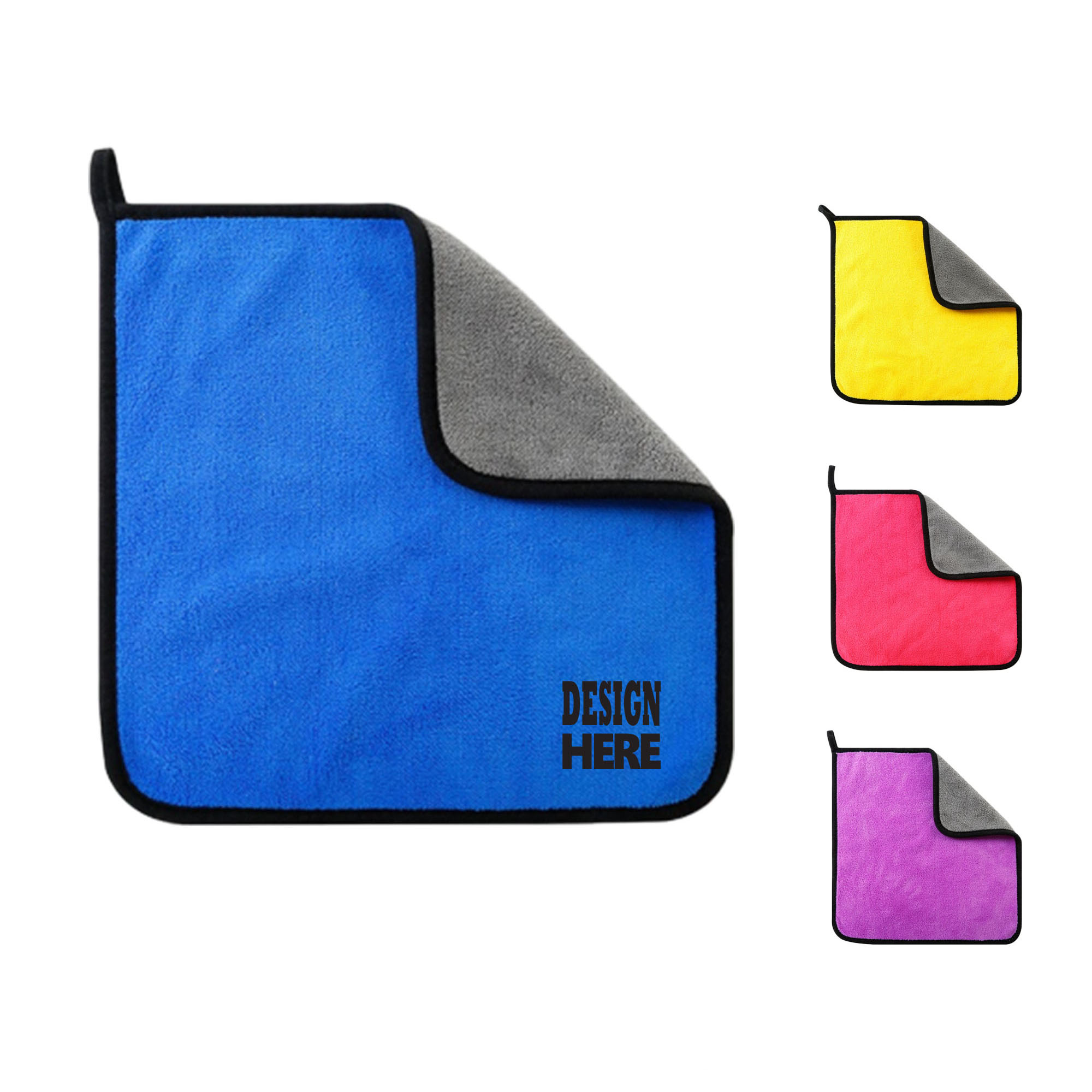 Customizable Double-Sided Absorbent Car Wipes 2