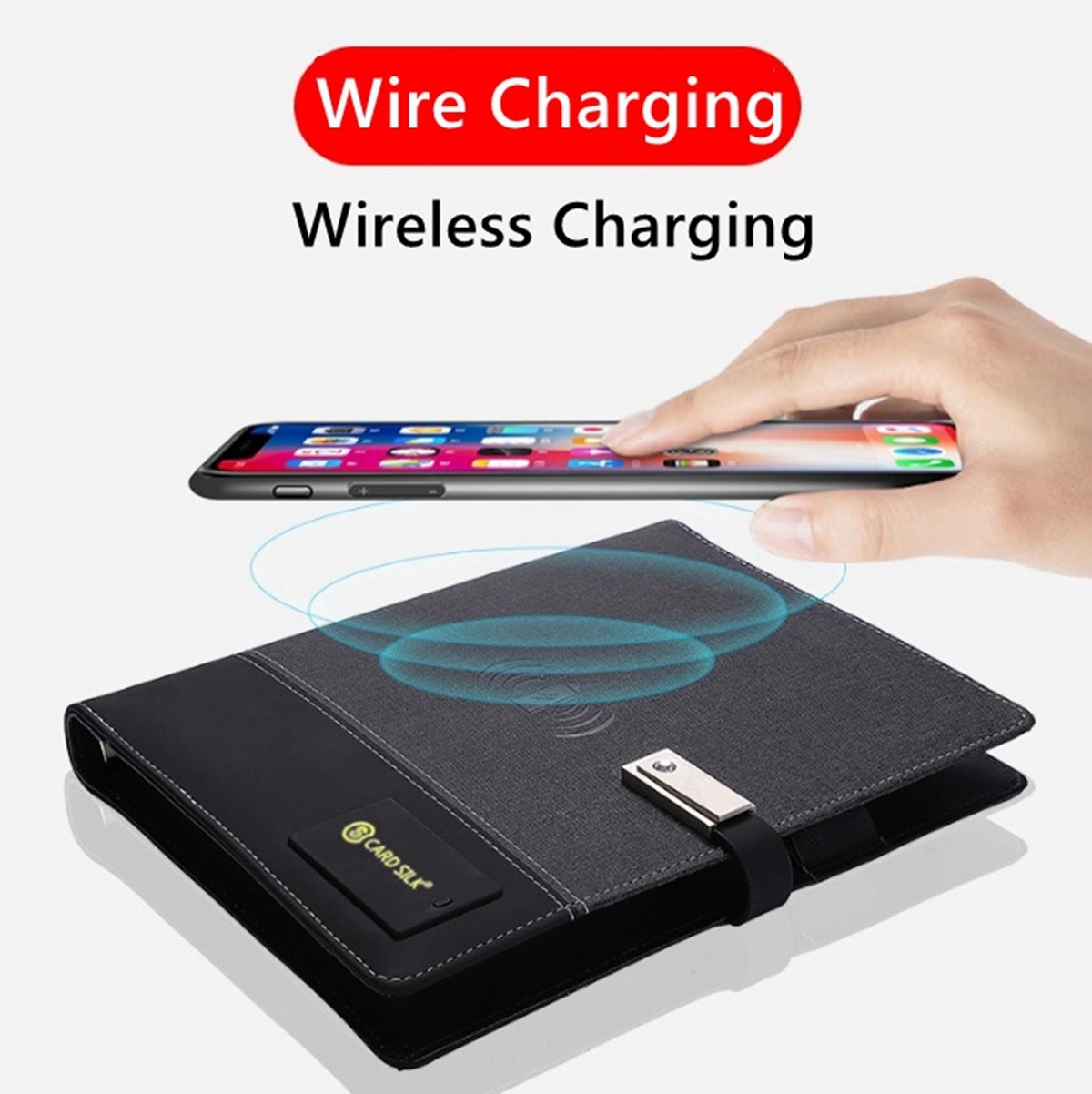 Notebook With 8000mAh Powerbank And 8G Flash Driver 2