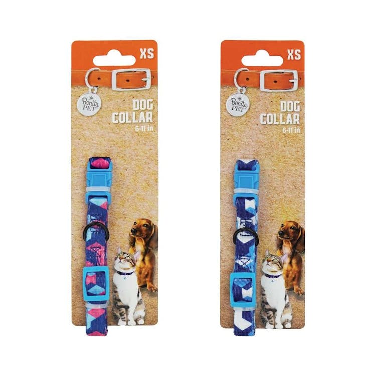 Printed Dog Collars - Extra Small 2