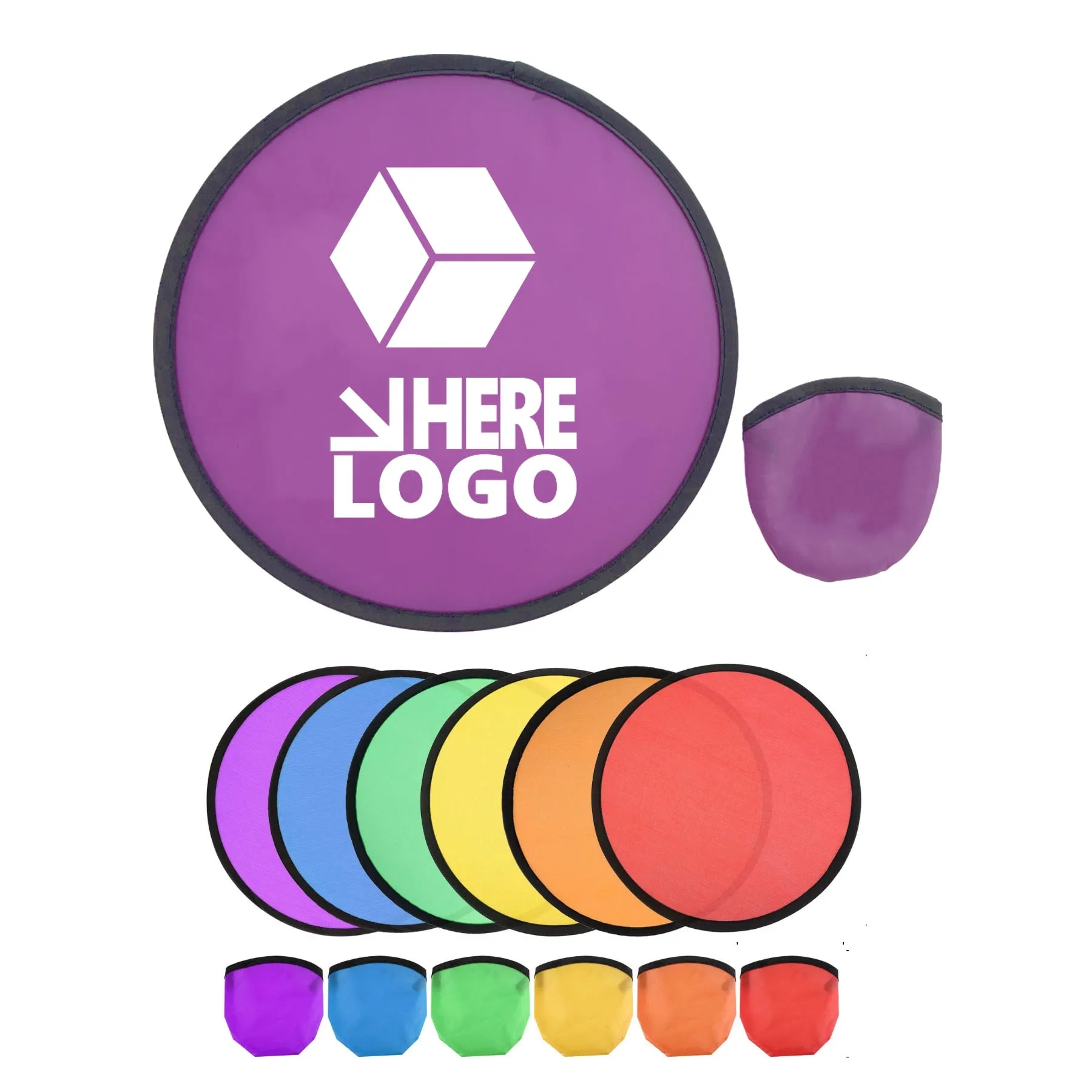 Polyester Flying Disc w/ Pouch 3