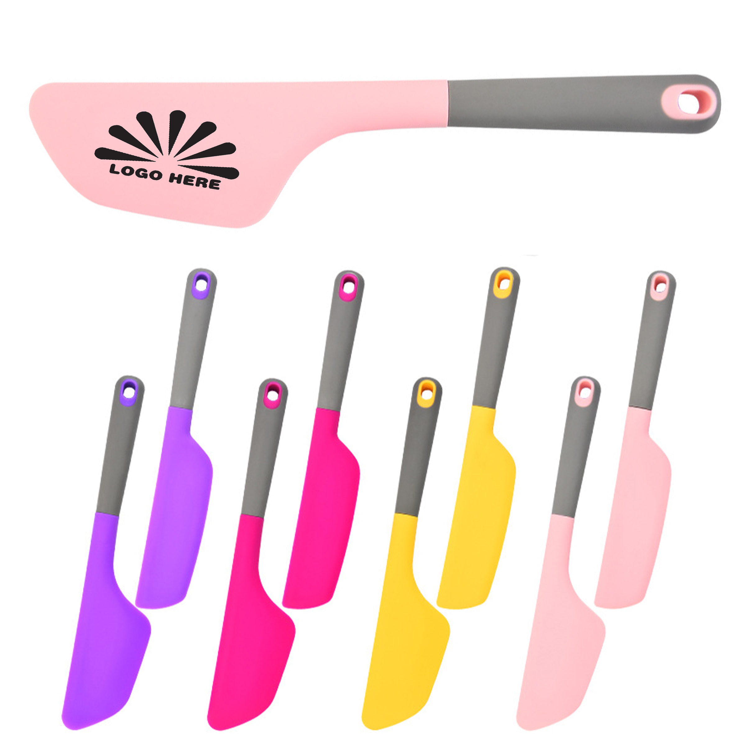 Customizable Silicone Cake Decorating Spatula for Precision Baking 3