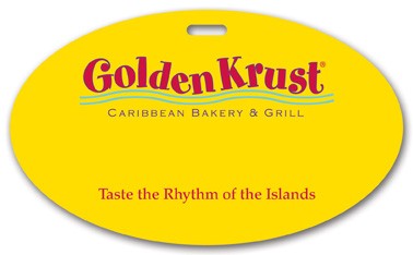 Full Color Write On Tag (Oval 3"x5")