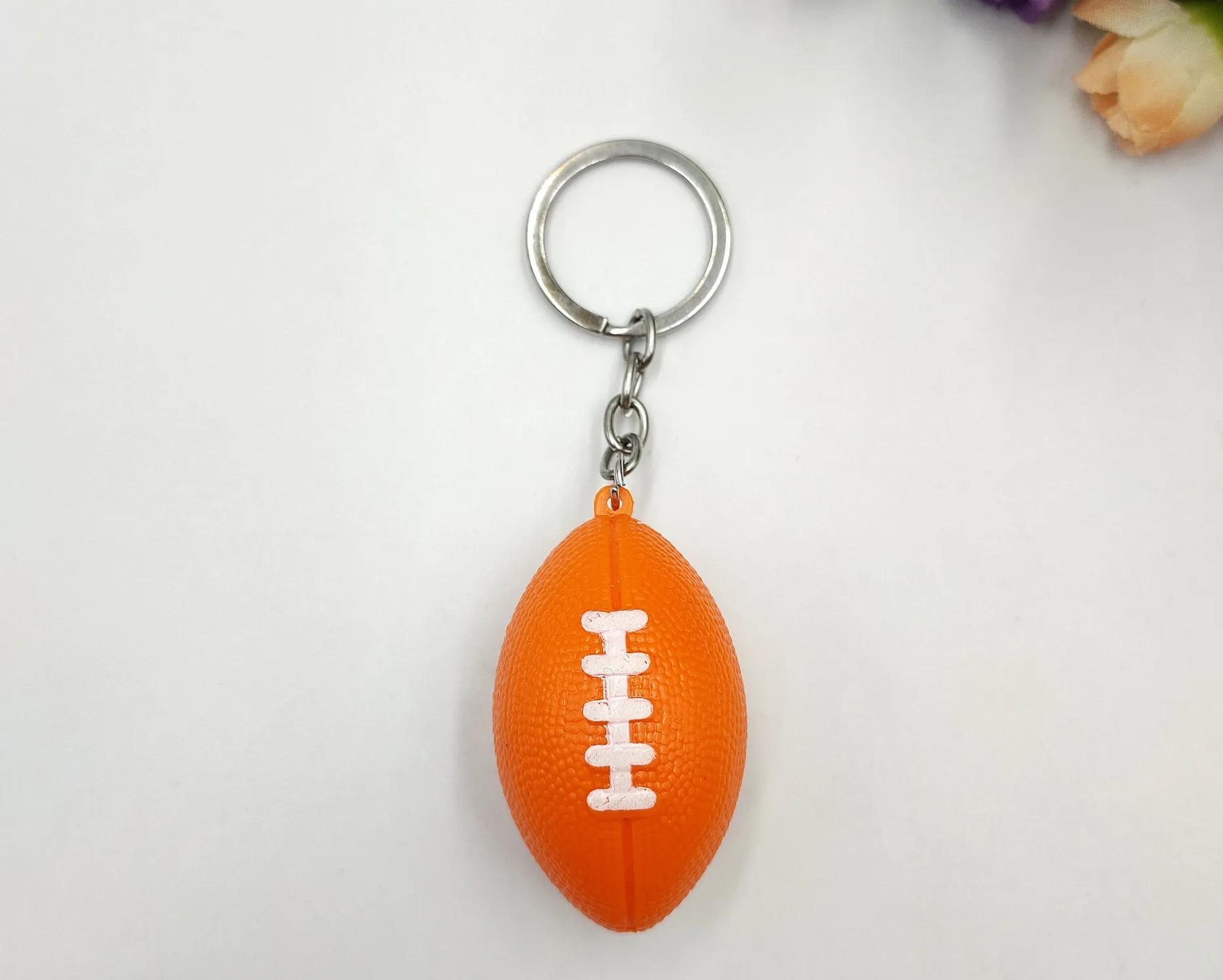 Mini Rugby Keychain Pendant 8