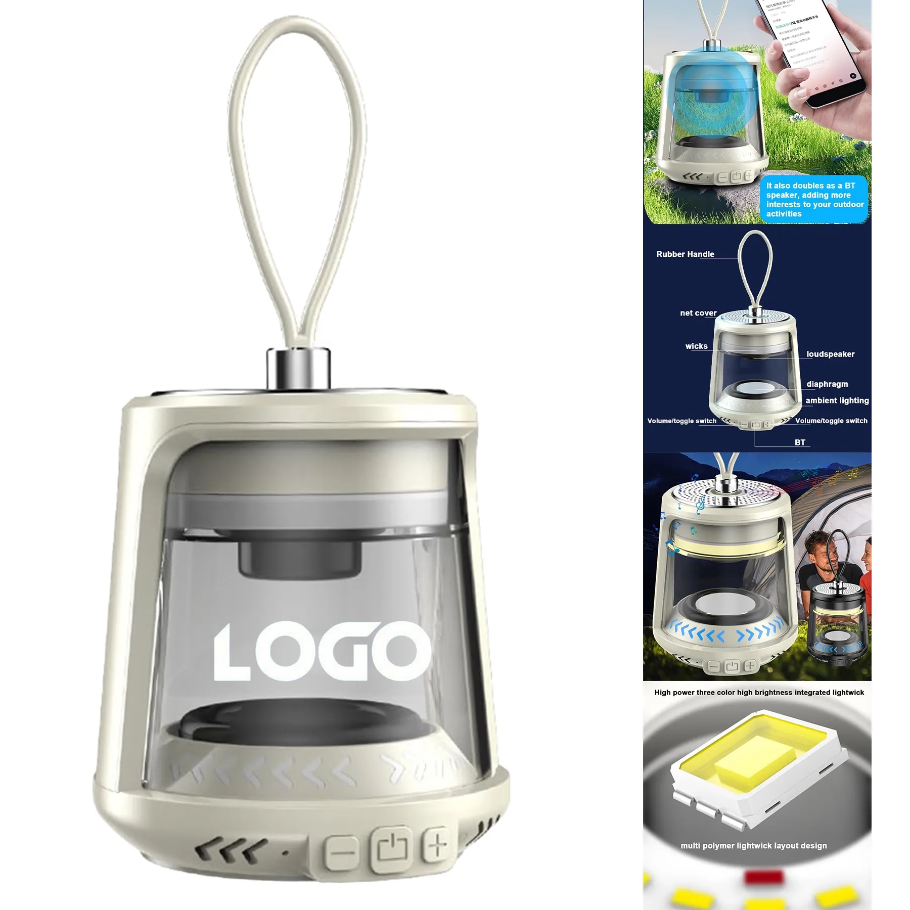 Speaker Multifunctional Camping Light 1