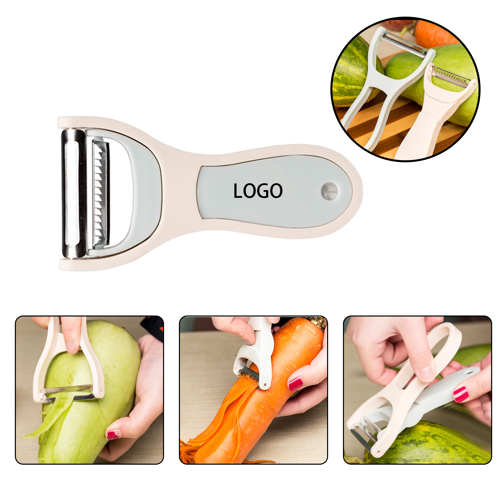 2-in-1 Peeler and Grater 2