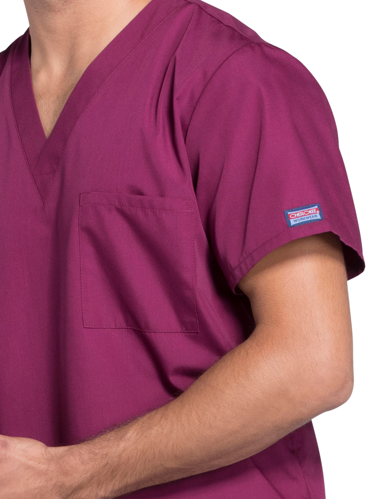 Cherokee - Workwear Originals - Unisex 3-Pocket V-Neck Top 21