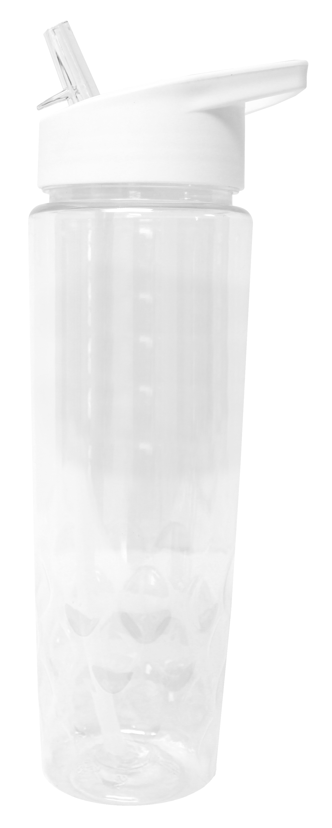 24 oz. Poly-Saver PET Bottle with Straw Cap 12