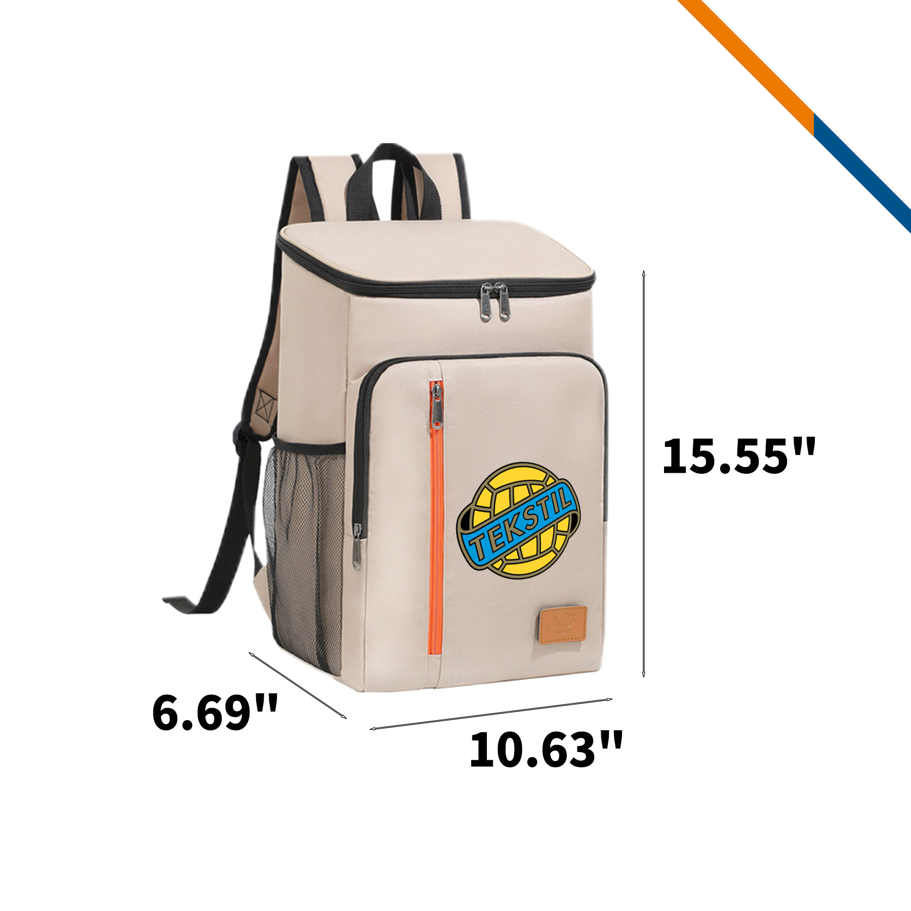 Ziway Outdoor PEVA Insulated Cooler Backpack 3