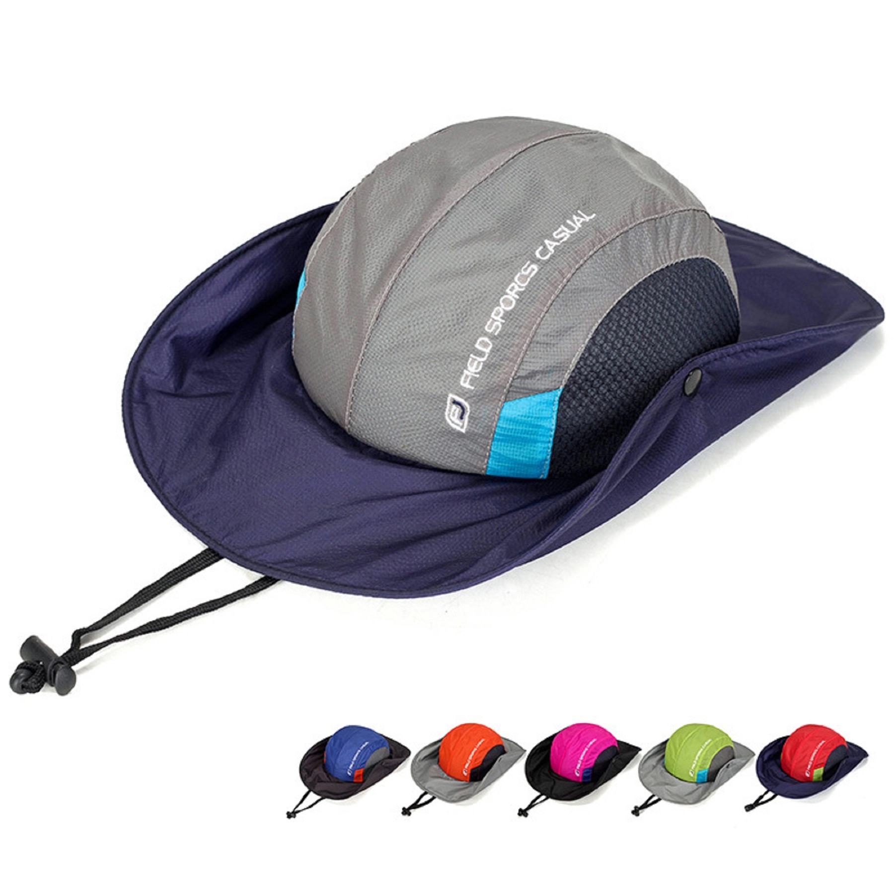 Bucket Hat with Strap 2