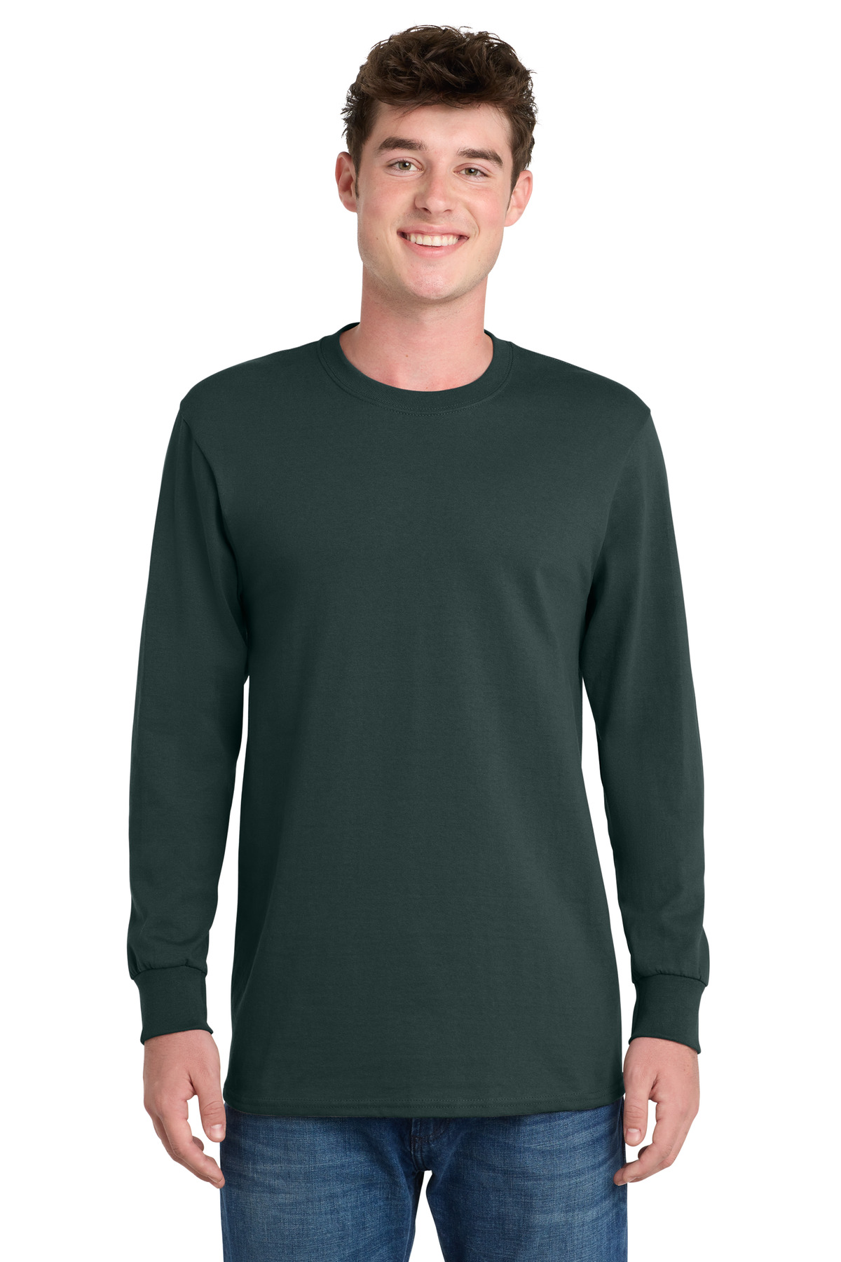 Port & Co Tall Long Sleeve Essential Tee. PC61LST 38