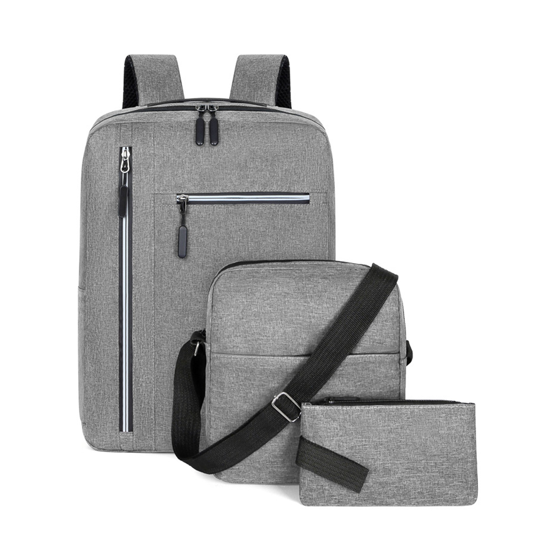 Three Pieces Computer Backpack 2