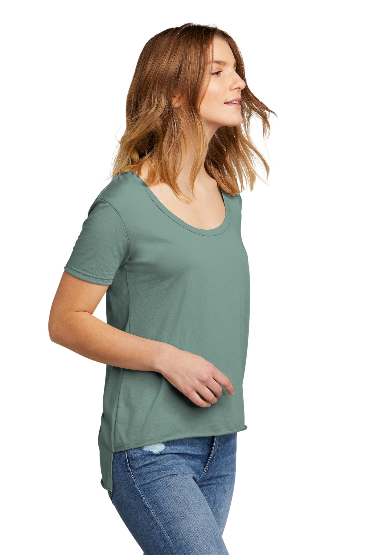 Next Level Apparel Women's Festival Scoop Neck Tee. NL5030 32